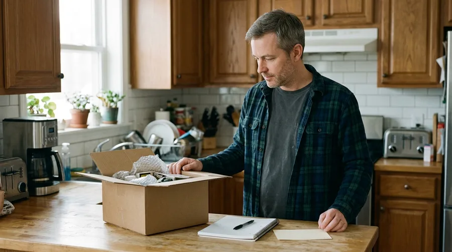Unused Meal Kit Delivery Boxes